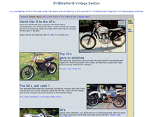 Tablet Screenshot of mxbikes.com