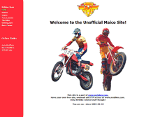 Tablet Screenshot of maico.mxbikes.com